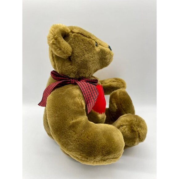 Vintage Mattel Emotions 1985 Teddy Bear With Heart Zippered Hidden Gift Box RARE - Picture 4 of 16